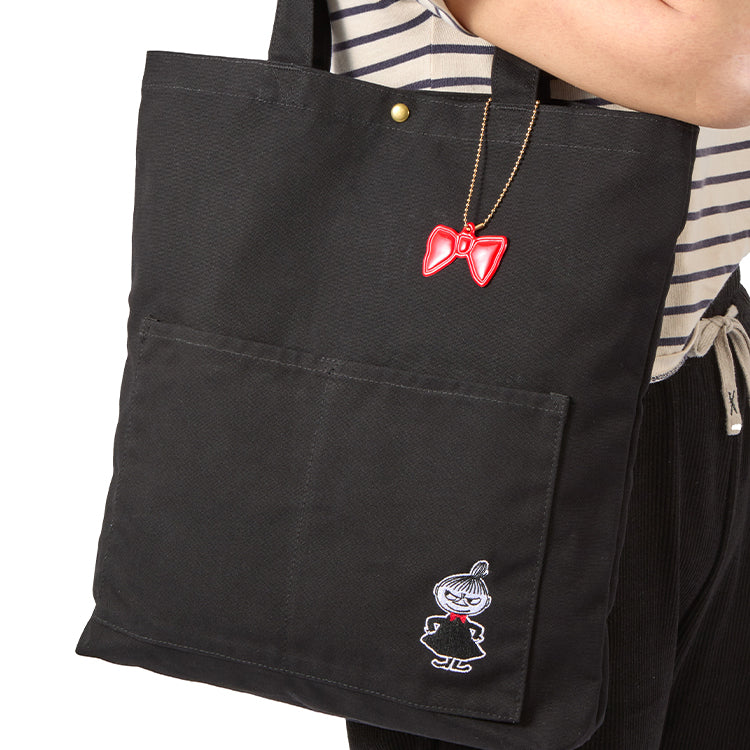 12月下旬頃お届け予定＊トートバッグ（モノトーン/リトルミイ）6086 MC41【航空便不可】＜予約商品＞