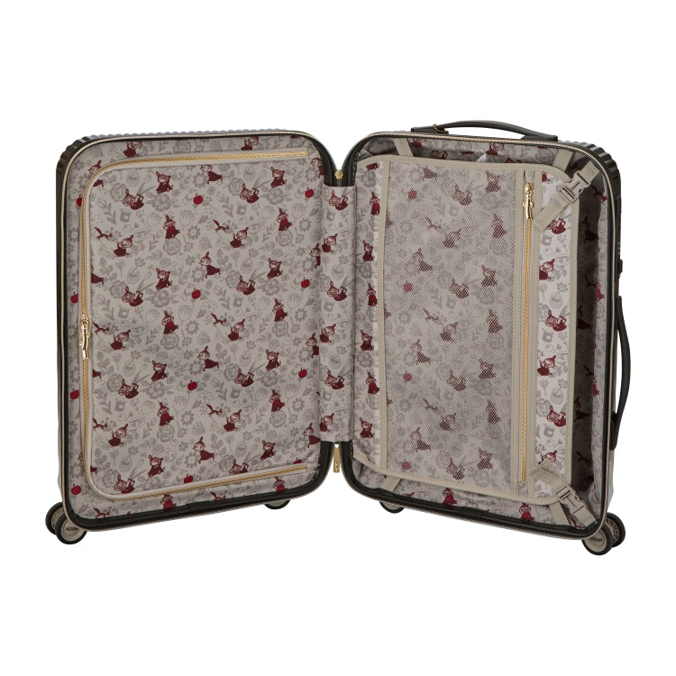 12月下旬頃お届け予定＊スーツケース 46Lサイズ（モノトーン/リトルミイ）HAP2340-55 MC41【ラッピング対象外】＜取り寄せ品＞＜予約商品＞