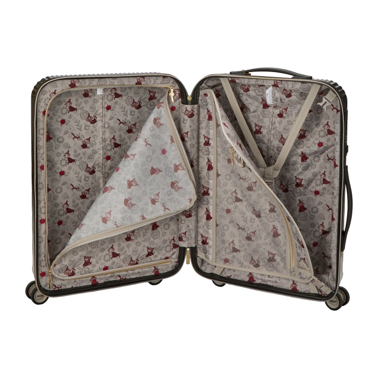 12月下旬頃お届け予定＊スーツケース 46Lサイズ（モノトーン/リトルミイ）HAP2340-55 MC41【ラッピング対象外】＜取り寄せ品＞＜予約商品＞