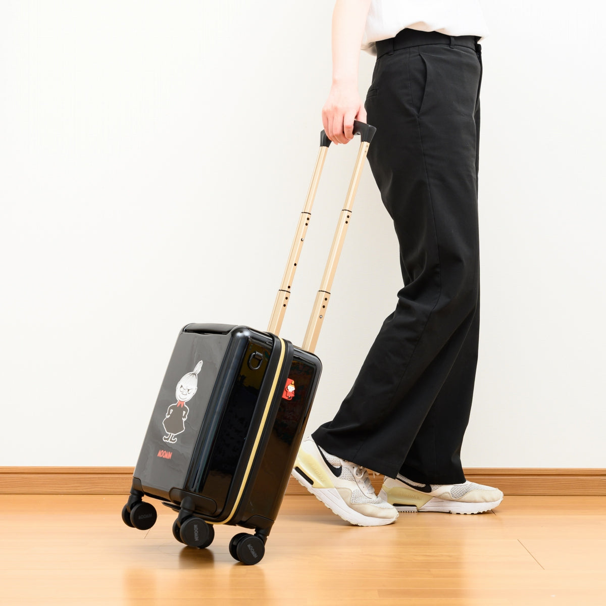 5月中旬頃お届け予定＊プチキャリー（リトルミイ/ブラック）HAP2343-33MC41【ラッピング対象外】＜取り寄せ品＞＜予約商品＞