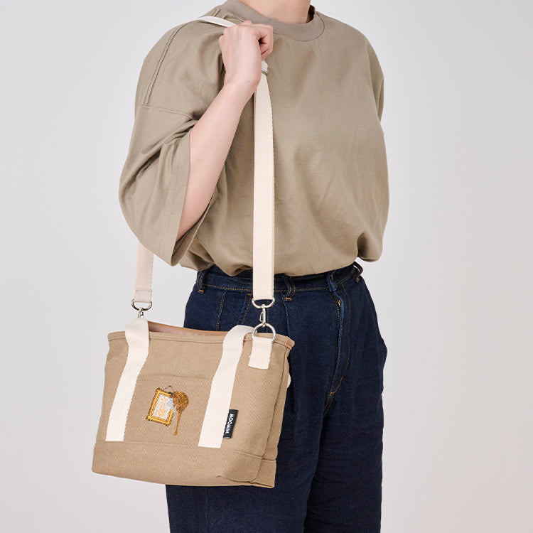 2WAY保冷トートバッグ（ご先祖さま/ブラウン）6078MC52