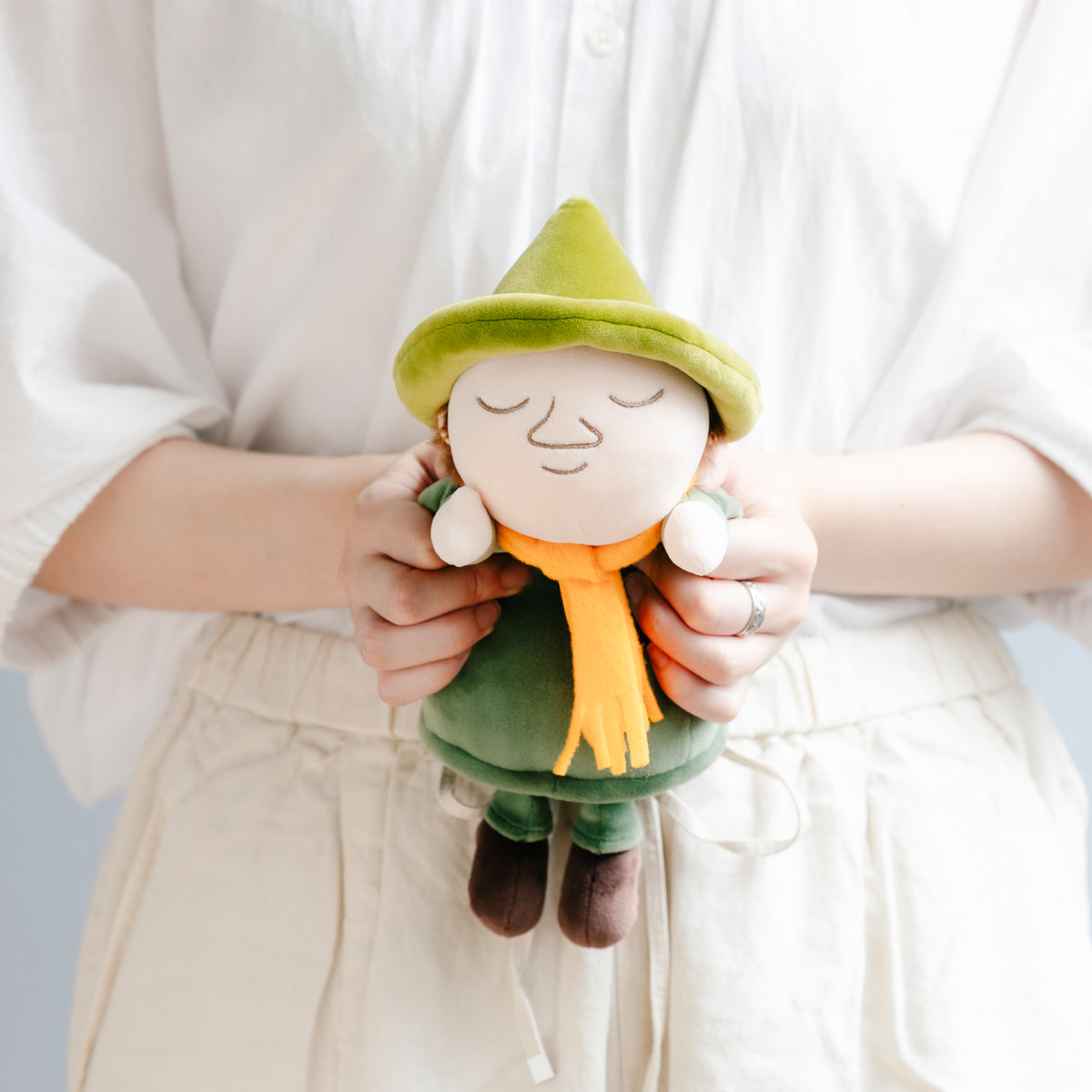 モチハグ スナフキンにぎにぎクッション30812-03