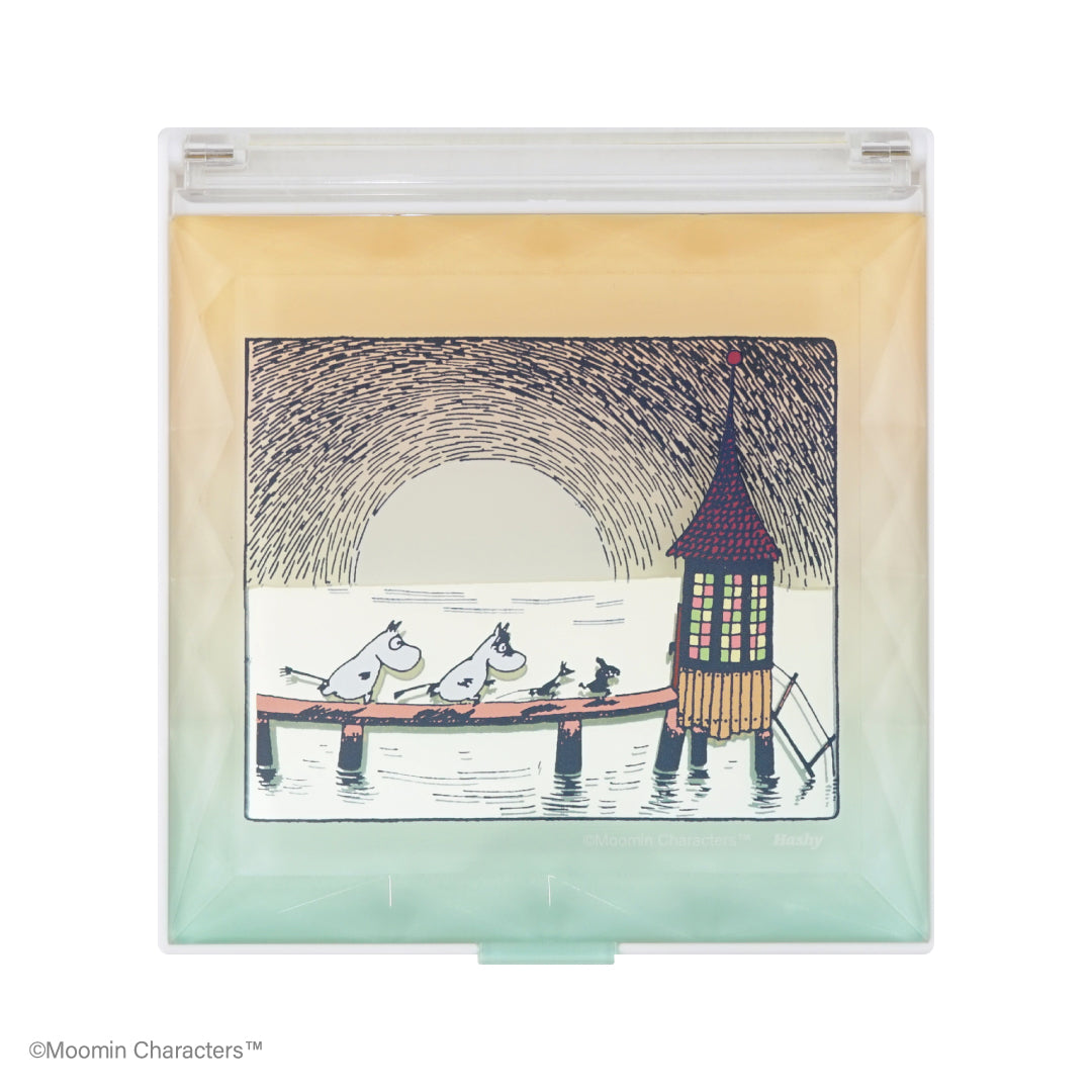 コンパクトミラー（水あび小屋）MM-3625