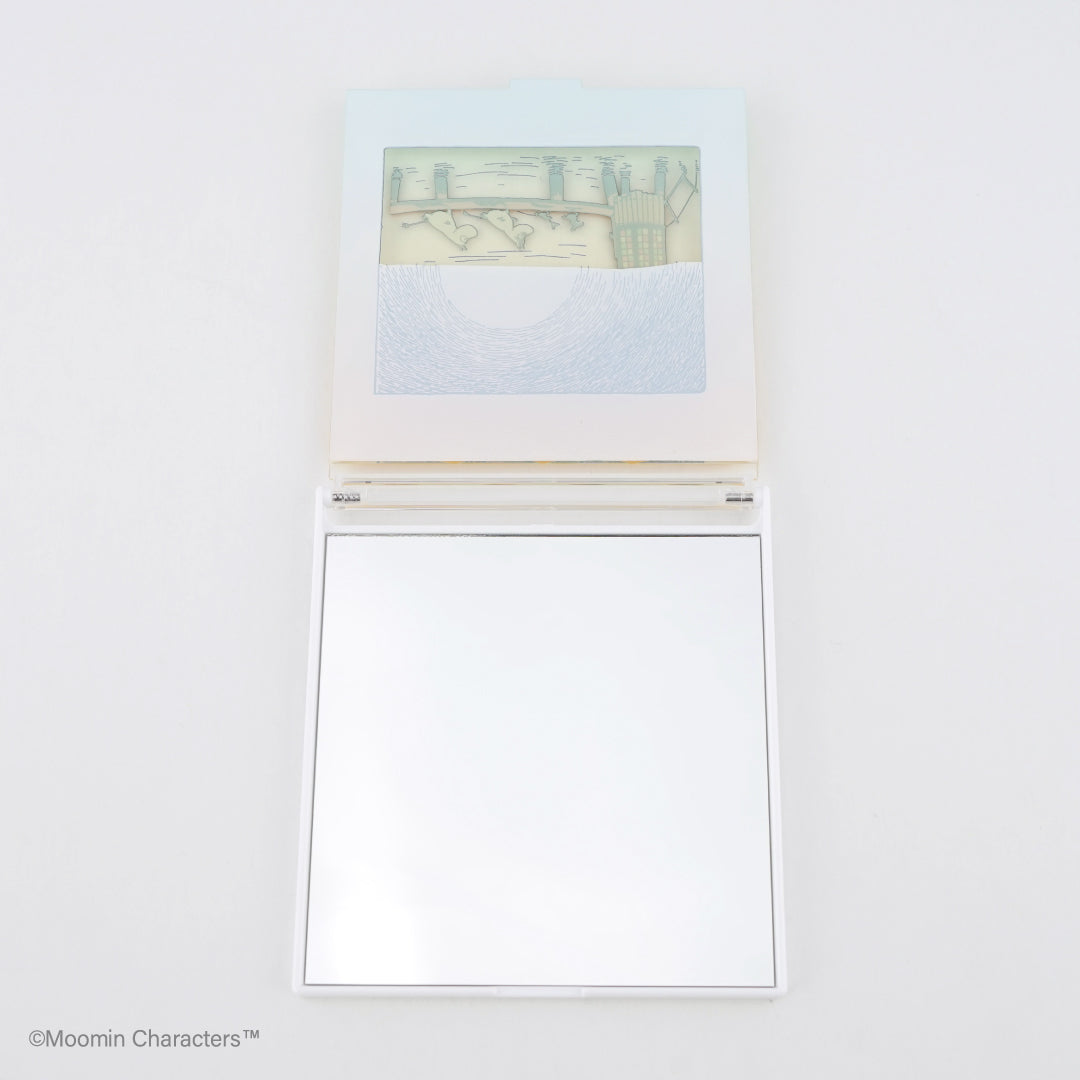 コンパクトミラー（水あび小屋）MM-3625