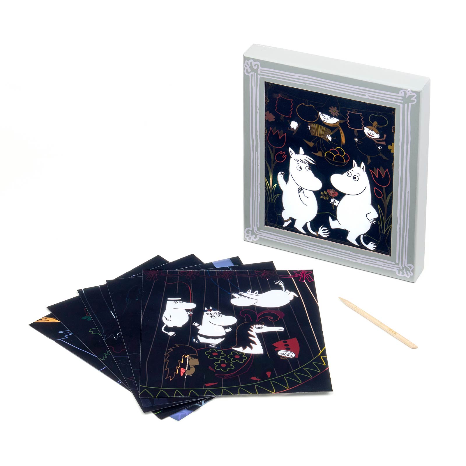 ボーネルンド ムーミンのステンドグラス・アート（6柄）AN254131