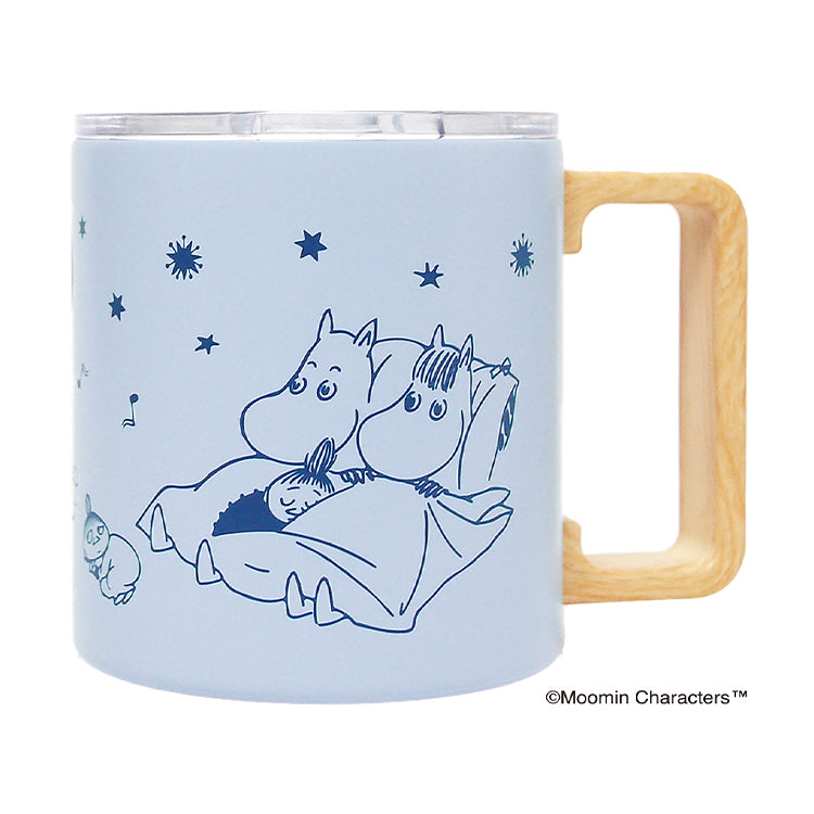 蓋つきステンレスマグ（ライトブルー）JM3710 - MOOMIN SHOP