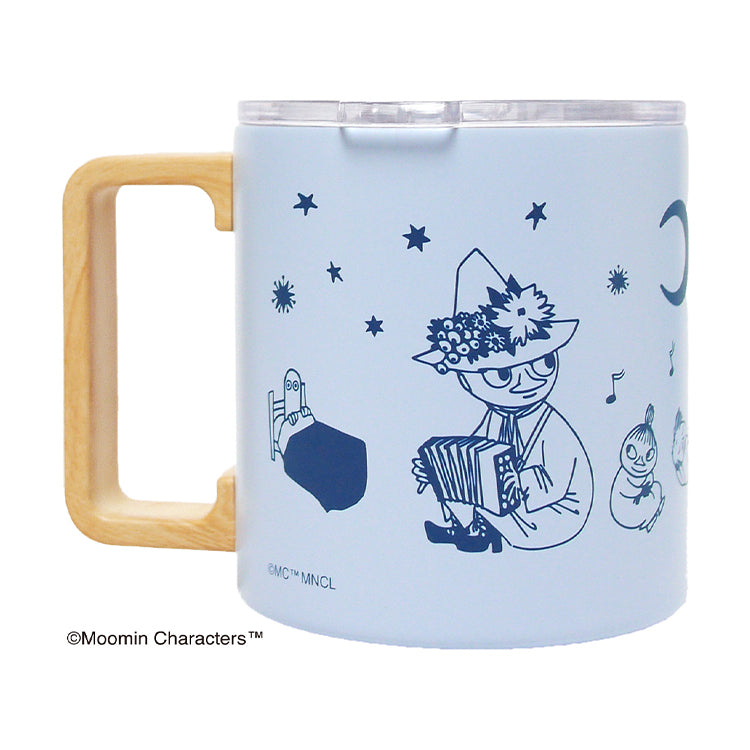 蓋つきステンレスマグ（ライトブルー）JM3710