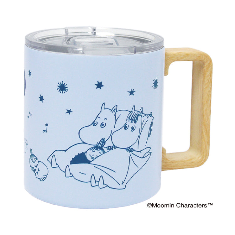 蓋つきステンレスマグ（ライトブルー）JM3710