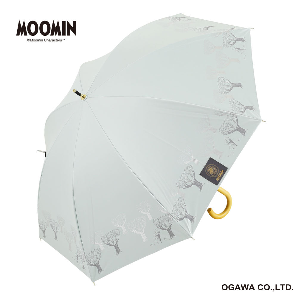 晴雨兼用 長傘（ムーミン谷の十一月/グリーン）56232【ラッピング対象外】
