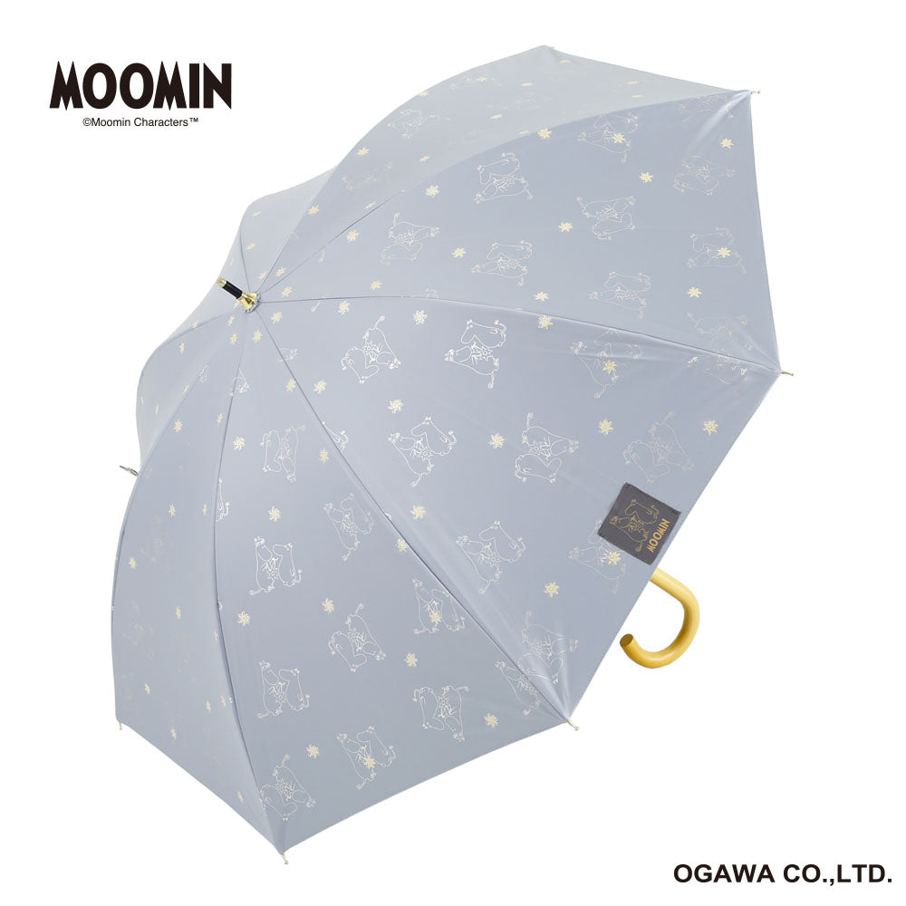 晴雨兼用 長傘（ムーミン谷の彗星/ブルー）56233【ラッピング対象外
