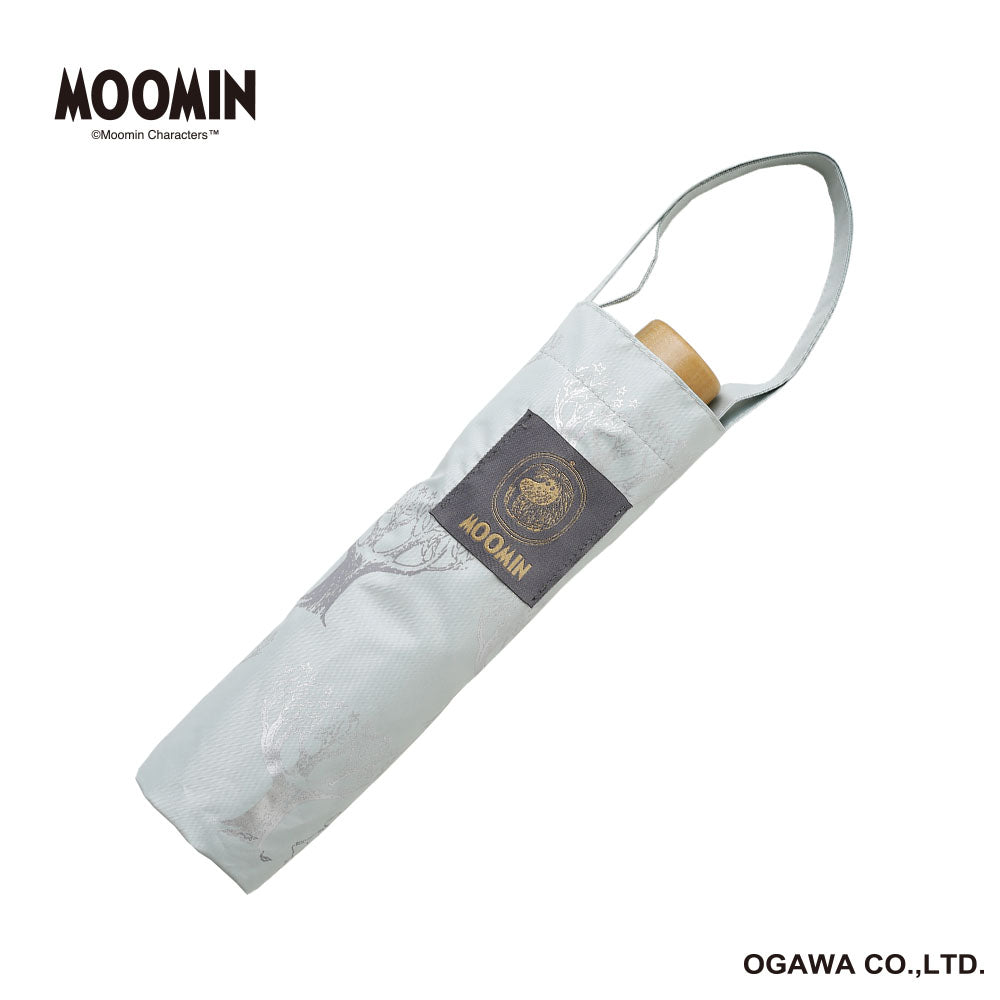 晴雨兼用 折畳傘（ムーミン谷の十一月/グリーン）56237 - MOOMIN SHOP