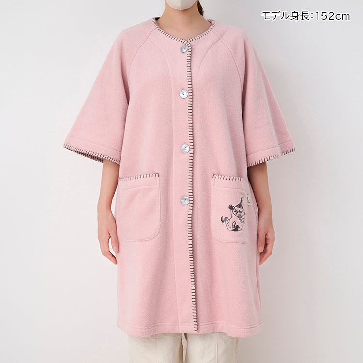 【Amour × MOOMIN】フリースガウン M（リトルミイ/ピンク）MOR190-33241
