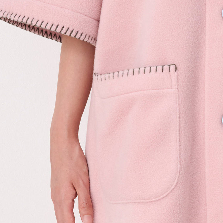 【Amour × MOOMIN】フリースガウン M（リトルミイ/ピンク）MOR190-33241