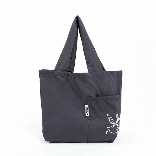 【Amour×MOOMIN】ナイロンバッグ（リトルミイ/ダークグレー）MOR128-55188