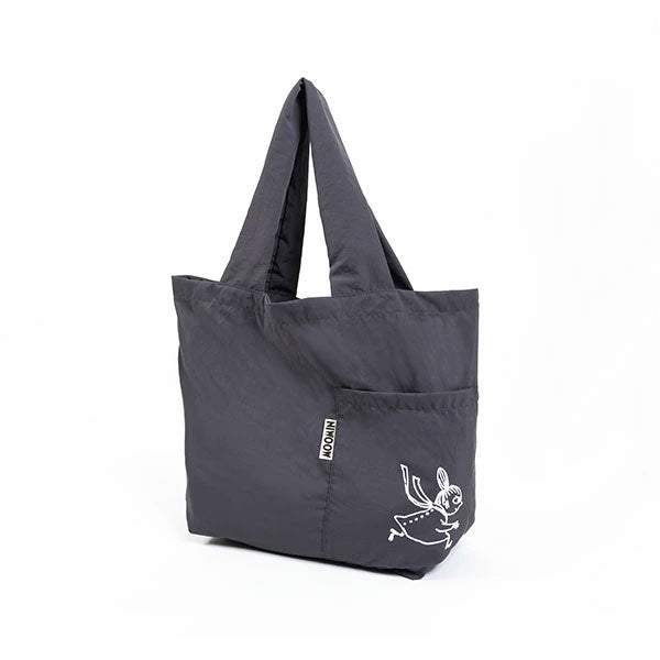 【Amour×MOOMIN】ナイロンバッグ（リトルミイ/ダークグレー）MOR128-55188