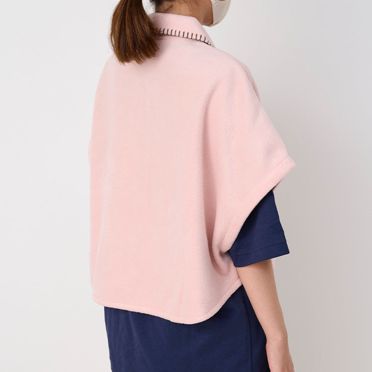 【Amour × MOOMIN】フリースショートベスト（リトルミイ/ピンク）MOR132-53242