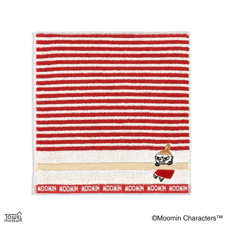 タオルハンカチ（リトルミイボーダーⅡ/RD）47-0560080R
