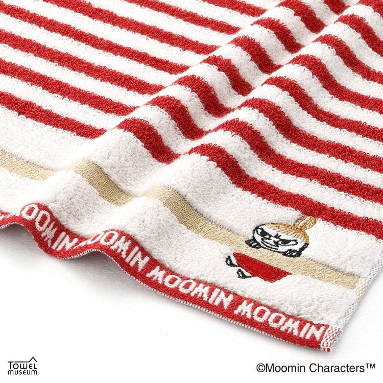 フェイスタオル（リトルミイボーダーⅡ/RD）47-0562150R