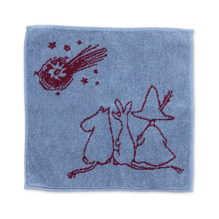 Hippopotamus タオルハンカチ（80th Craft/B）64-4710150