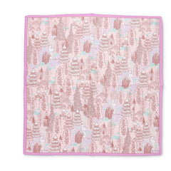 プリントハンカチ（ピンク）28406502A - MOOMIN SHOP