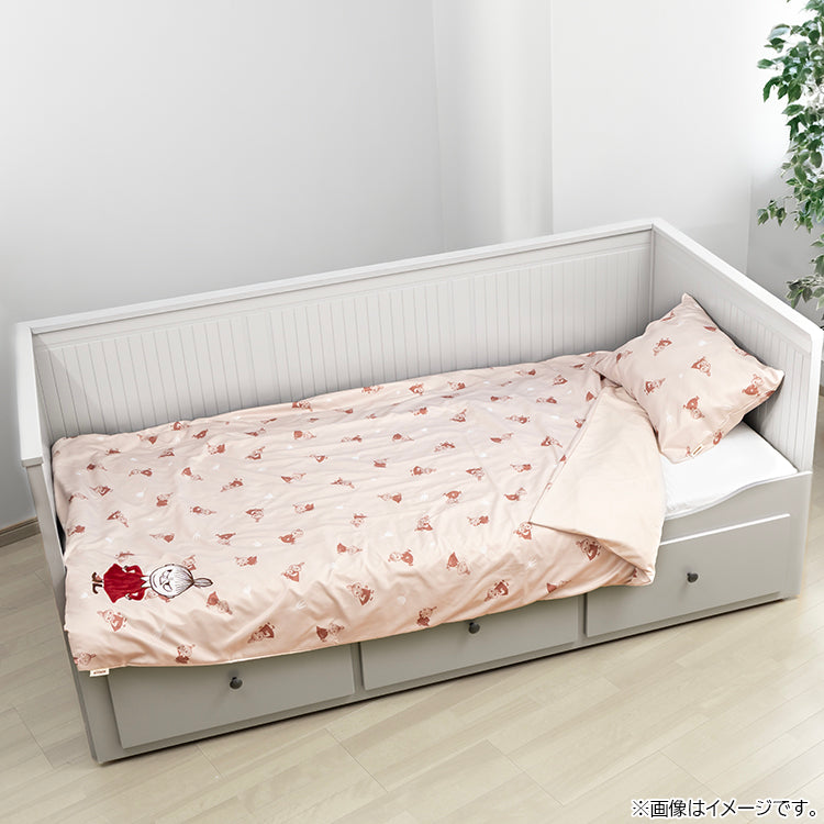 布団カバー＆枕カバーセット（リトルミイ/ベージュ） - MOOMIN SHOP