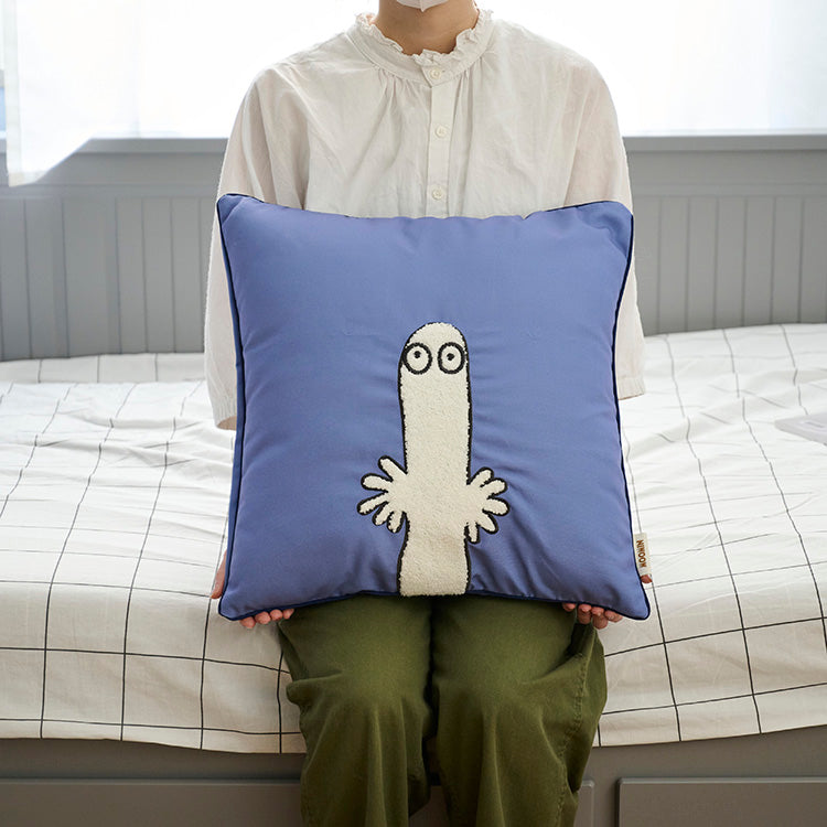 クッションカバー（ニョロニョロ）