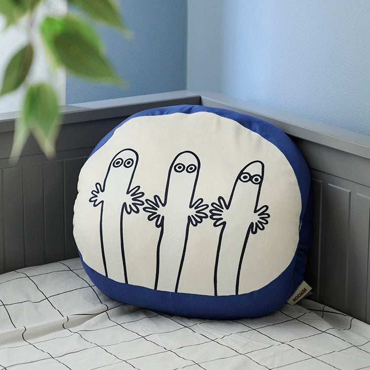 ハグミークッション（ニョロニョロ）