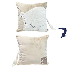 ラビットファー調クッションカバー（ムーミン） - MOOMIN SHOP