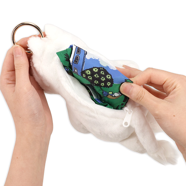 1月中旬頃お届け予定＊ぬいぐるみエコバッグ（ムーミン）217820-25＜予約商品＞