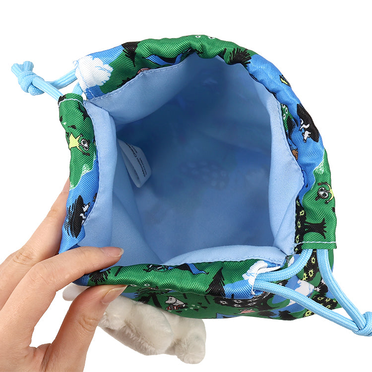 1月中旬頃お届け予定＊ボアボディ巾着（ムーミン）217851-25＜予約商品＞