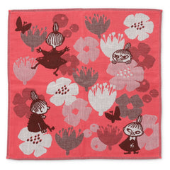 三重ガーゼハンカチ（リトルミイ/レッド）28406514A - MOOMIN SHOP