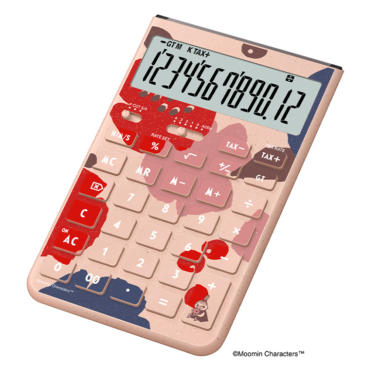 12月下旬頃お届け予定＊電卓（グレイッシュピンク/リトルミイ）JT-200T-MM-PK-N＜予約商品＞