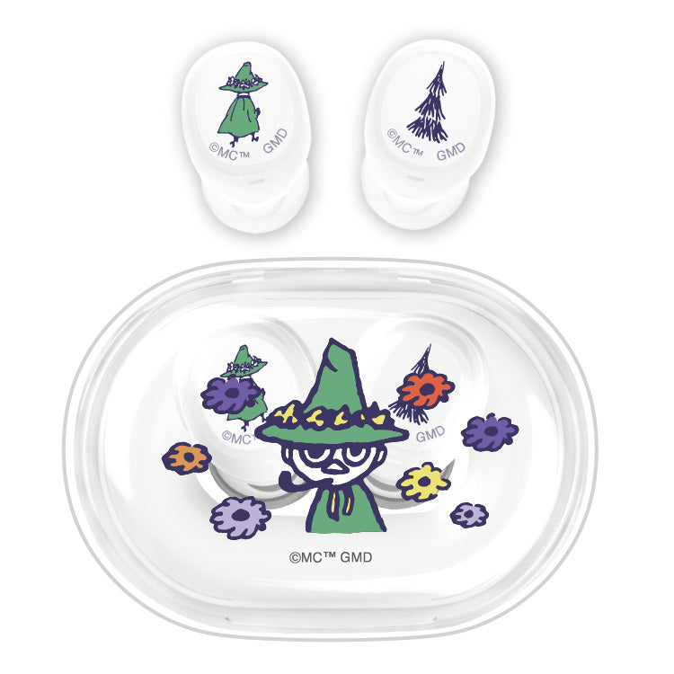 ムーミン グッズ 完全ワイヤレスクリアステレオイヤホン（スナフキン）MMN-264C【航空便不可】