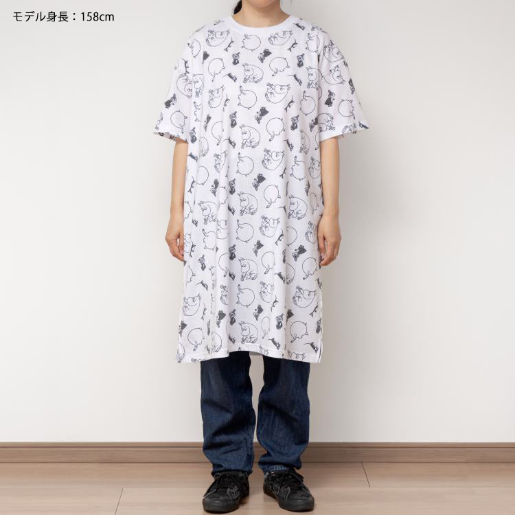 Tシャツ ロング丈（ムーミンのおしり）MM2860