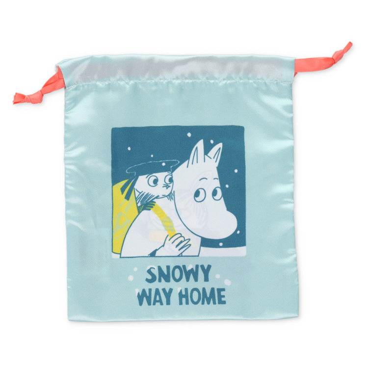 リボン巾着（SNOWY WAY HOME/雪）MM3112