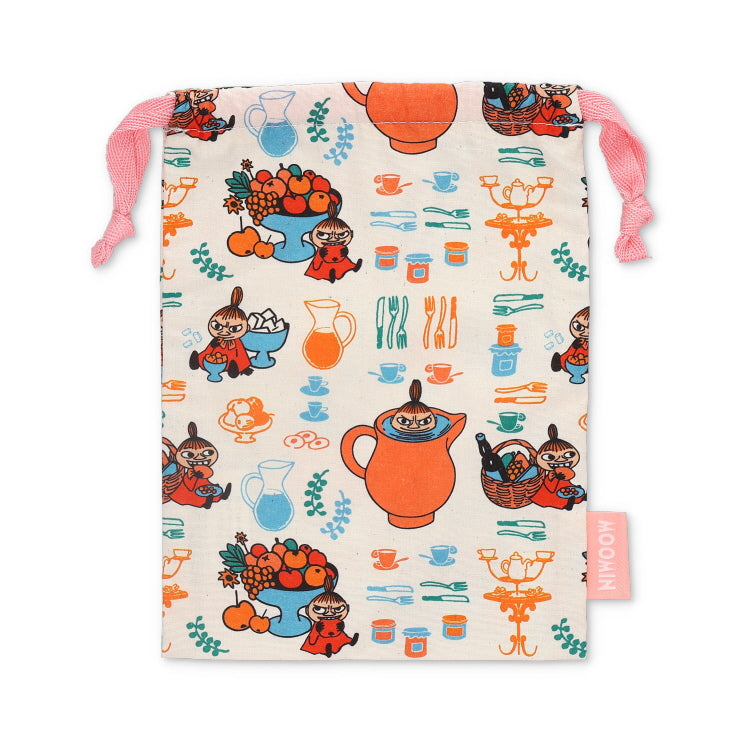 巾着Ｍ（リトルミイ/ティータイム）MM3168