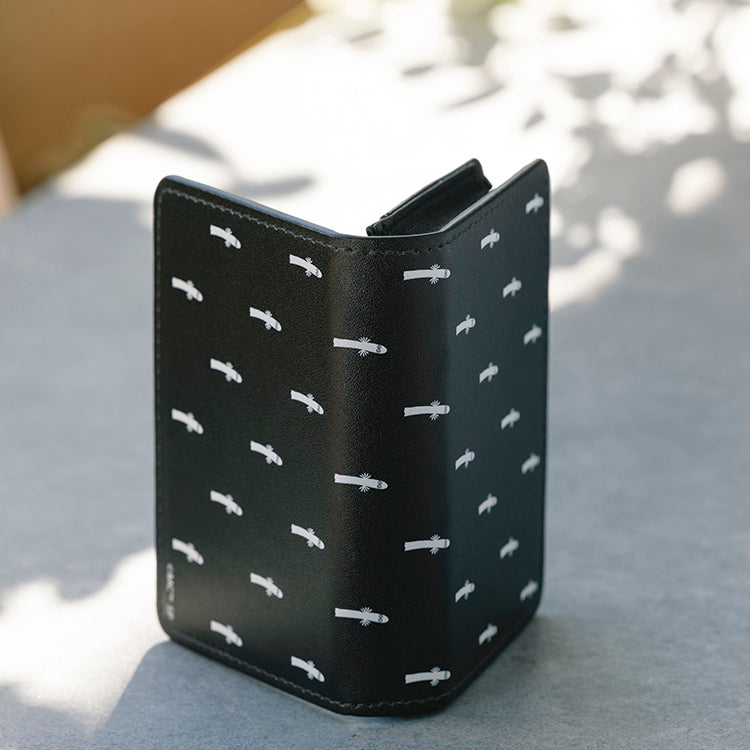 名刺入れ（ニョロニョロ/BK）MM3198【航空便不可】