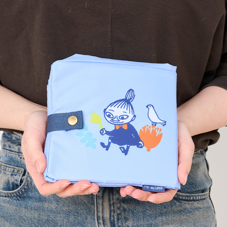 ワイド底板付エコバッグ（リトルミイ/ブルー）230479