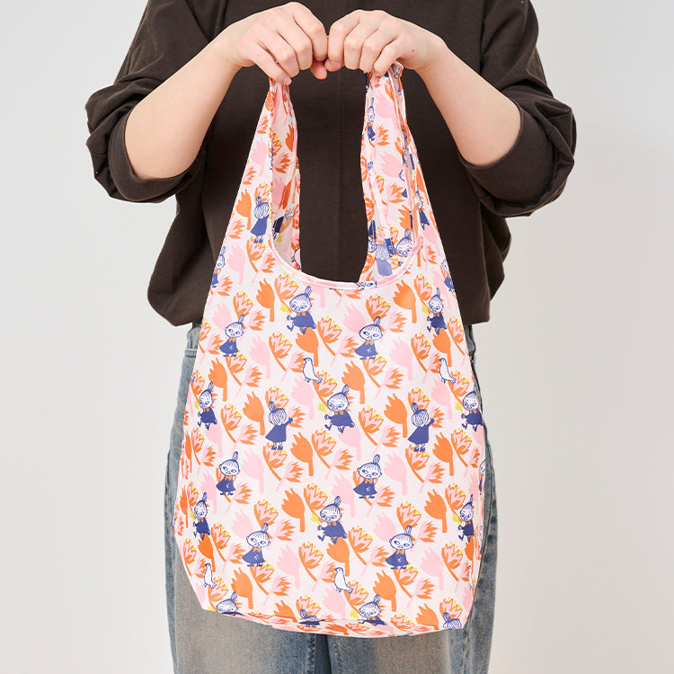 カラビナ付底マチエコバッグ（リトルミイ）230480