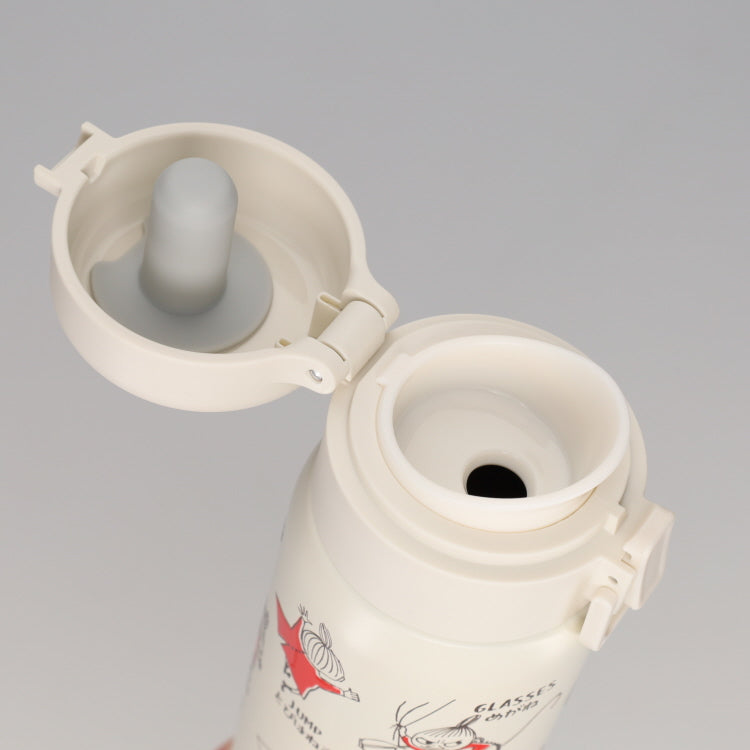 9月中旬頃お届け予定＊ワンプッシュステンレスボトル480ml（AREKORE/リトルミイ）233042＜予約商品＞