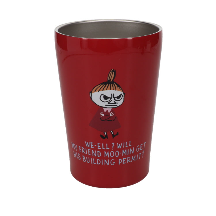 9月中旬頃お届け予定＊カフェタンブラー450ml（むすっと/リトルミイ）233453＜予約商品＞