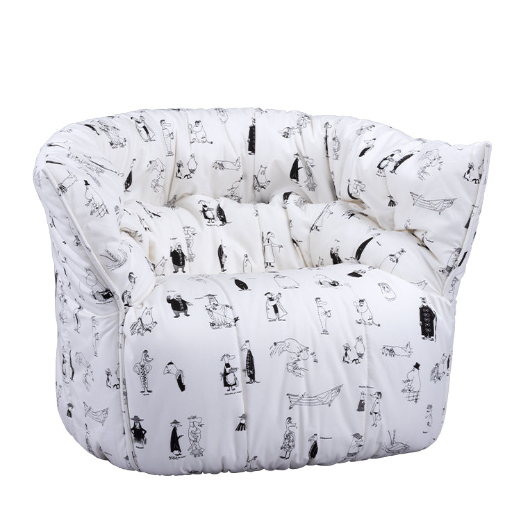 MOOMIN Riviera ロゼブリガンタン 1人掛けソファ【代引・同梱不可】【ラッピング対象外】【キャンペーン対象外】