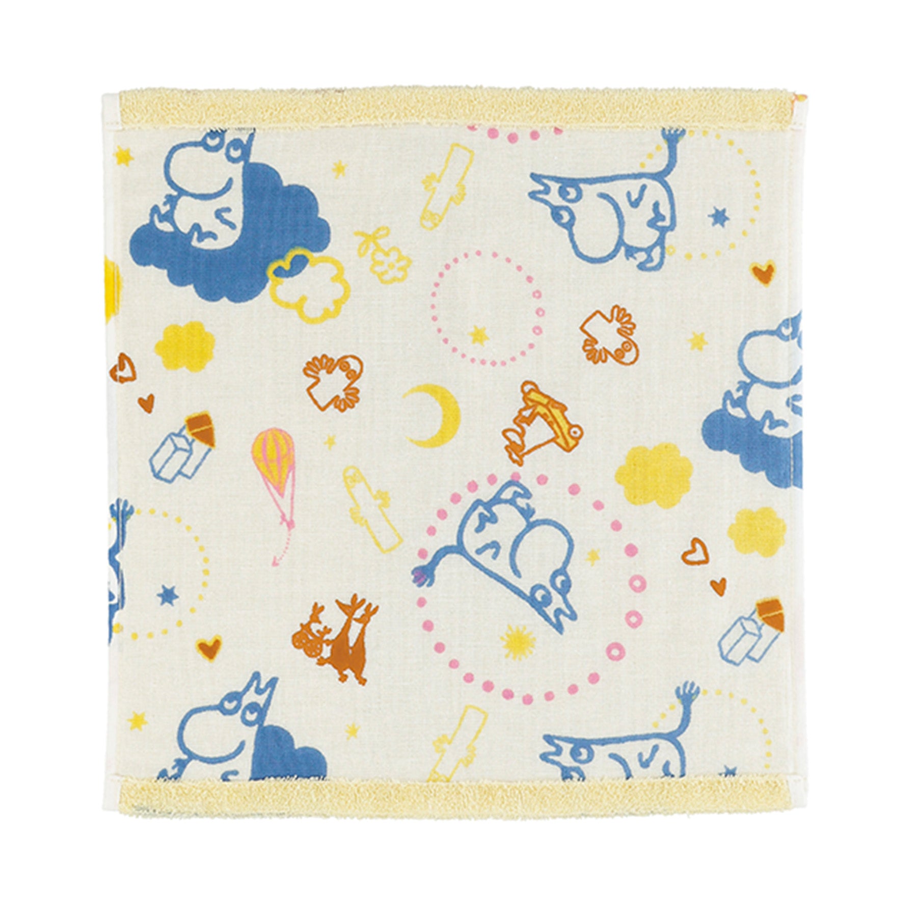 MOOMIN BABY ハンドタオル（空で遊ぶ）1405052000 - MOOMIN SHOP