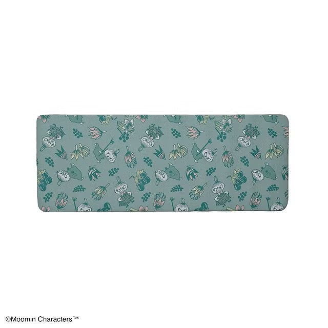 キッチンマット120cm（リトルミイ/ボタニカルグリーン）1455047400