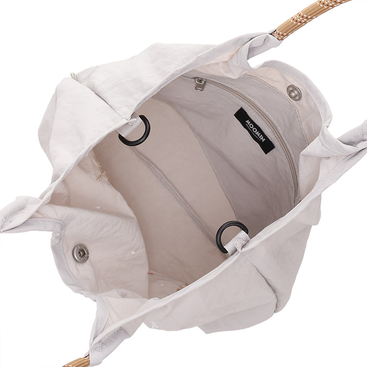 エンブロイ2wayバッグ（アイスグレー/ムーミン＆リトルミイ）RMPK-02