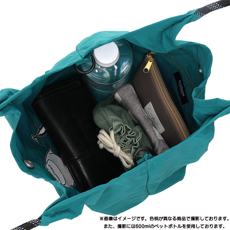 エンブロイ2wayバッグ（アイスグレー/ムーミン＆リトルミイ）RMPK-02