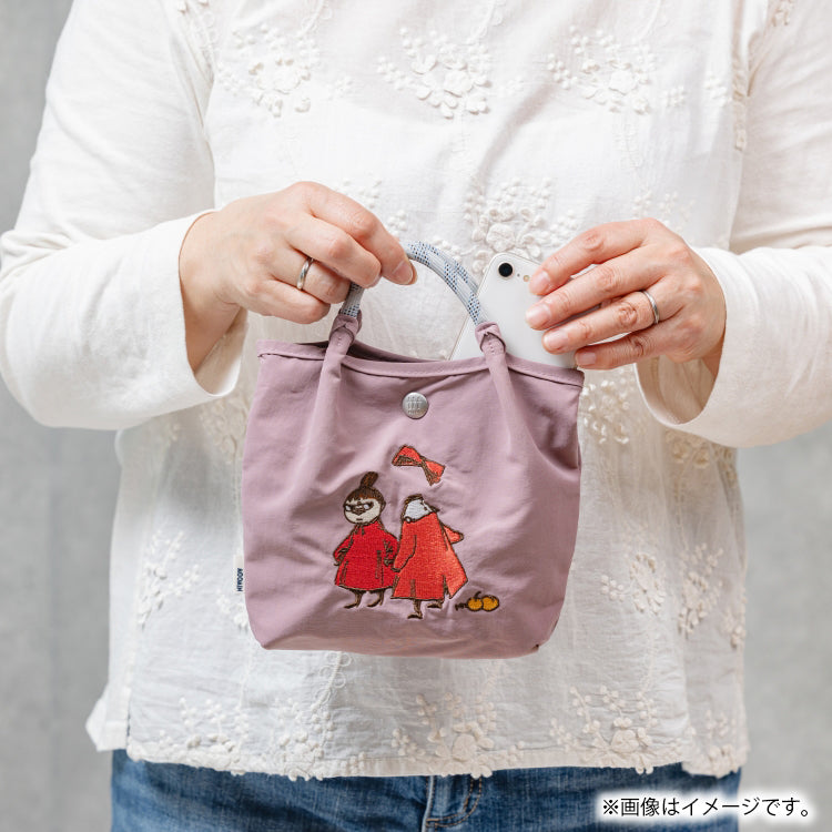 エンブロイ2wayミニショルダートートバック（ヒースグレー）RMPK-03