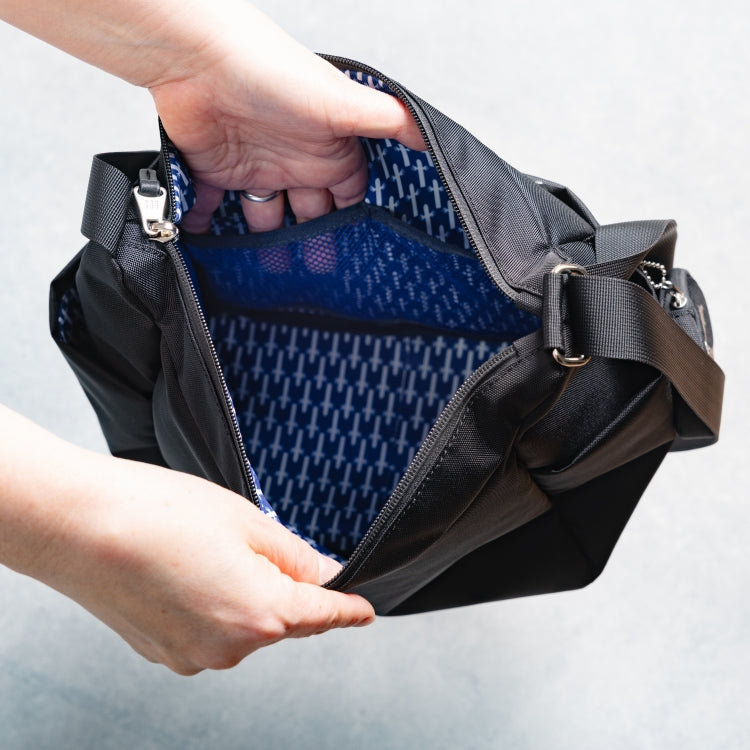 スクエアショルダーバック（ブラック）RMNK-08