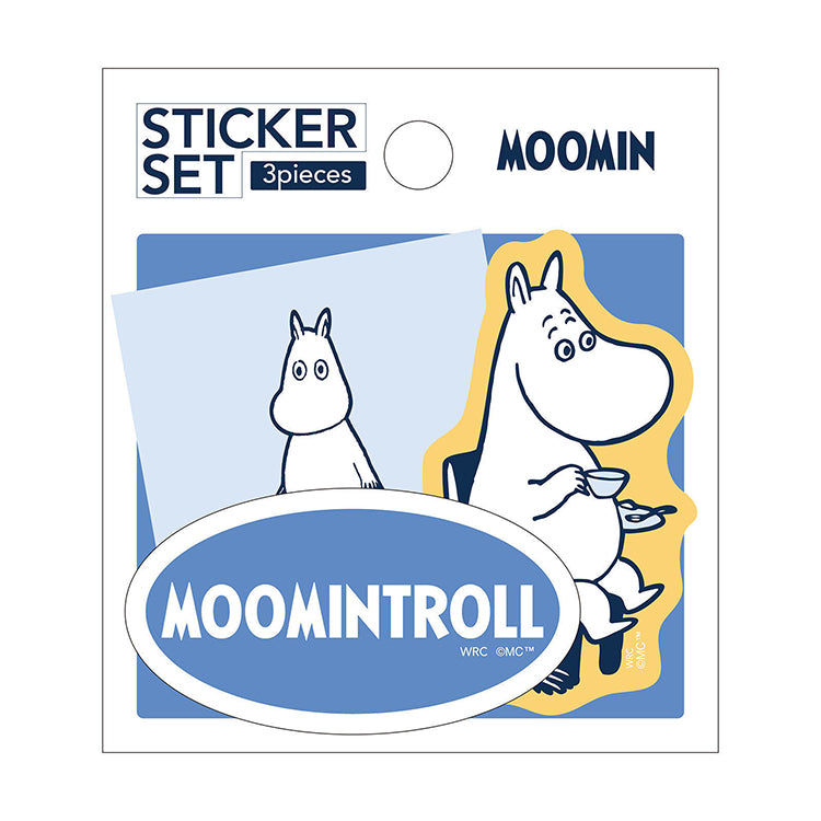 ステッカー3枚セット（ムーミン）MOSC-S530 - MOOMIN SHOP