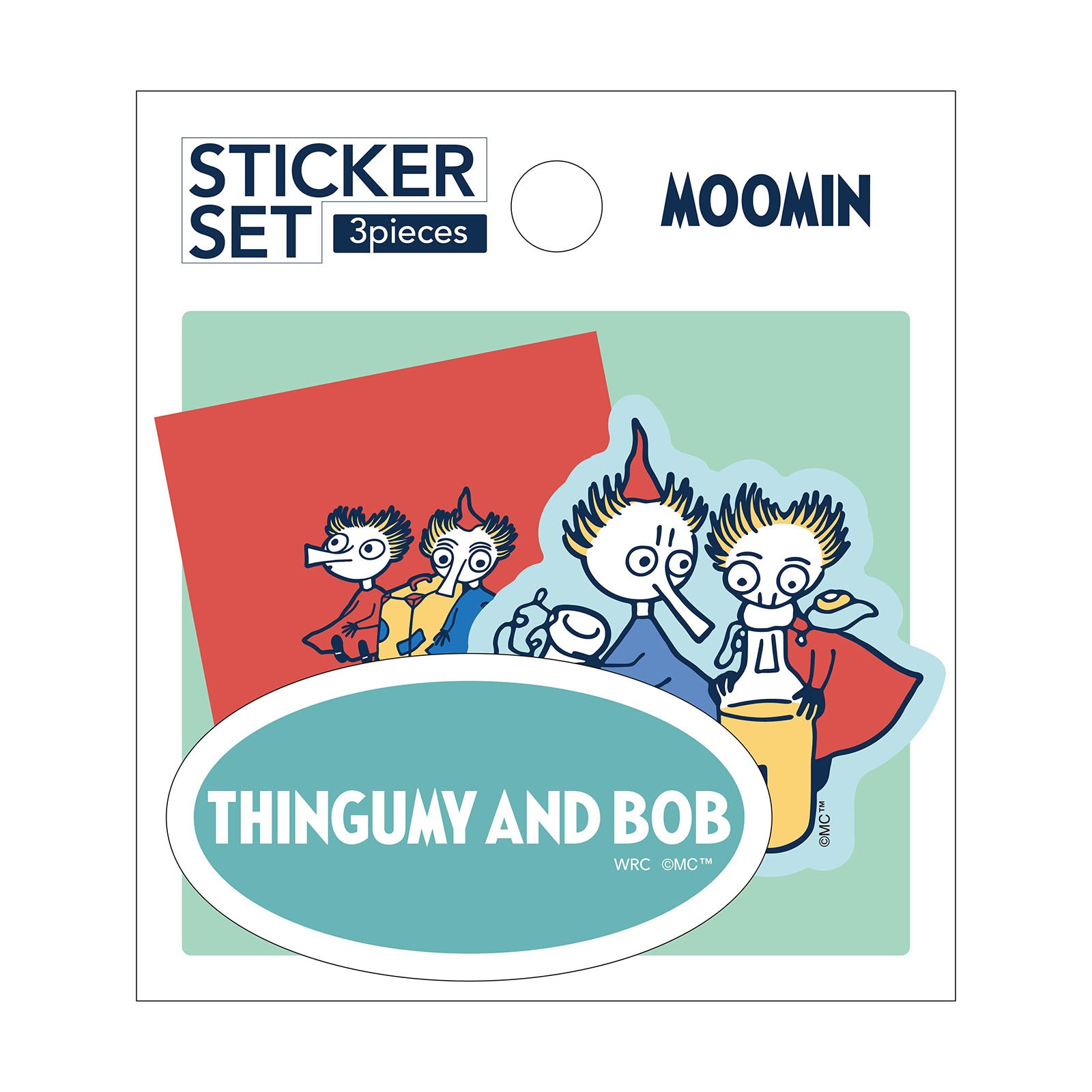 ステッカー3枚セット（トフスランとビフスラン）MOSC-S536 - MOOMIN SHOP